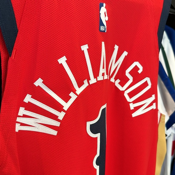 Zion Williamson New Orleans Pelicans Jordan Brand Authentic Jersey - Association - Picture 7 of 8